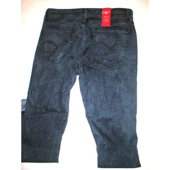 New Womens Levis Dark Jeans 711 Skinny 29 X 31 NWT Mid Rise Flatter and Lift - Picture 4 of 4